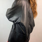 VINTAGE 80s TEXTURED GENUINE LEATHER JACKET