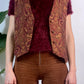 VINTAGE HANDMADE PAISLEY VEST