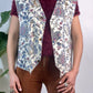 VINTAGE ORNAMENTAL FLORAL VEST