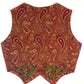 VINTAGE HANDMADE PAISLEY VEST