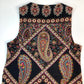 VINTAGE HANDMADE FOLKCORE PAISLEY VEST