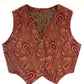 VINTAGE HANDMADE PAISLEY VEST