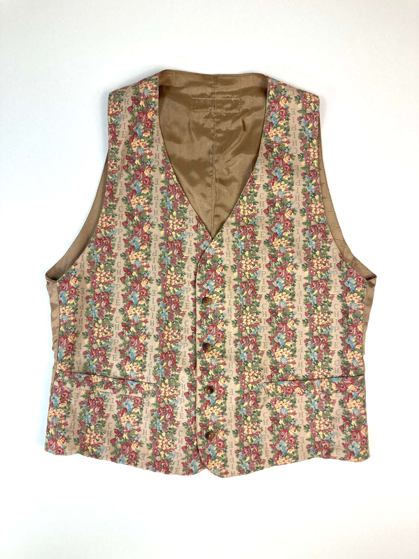 VINTAGE DEADSTOCK CHIPIE FLORAL VEST