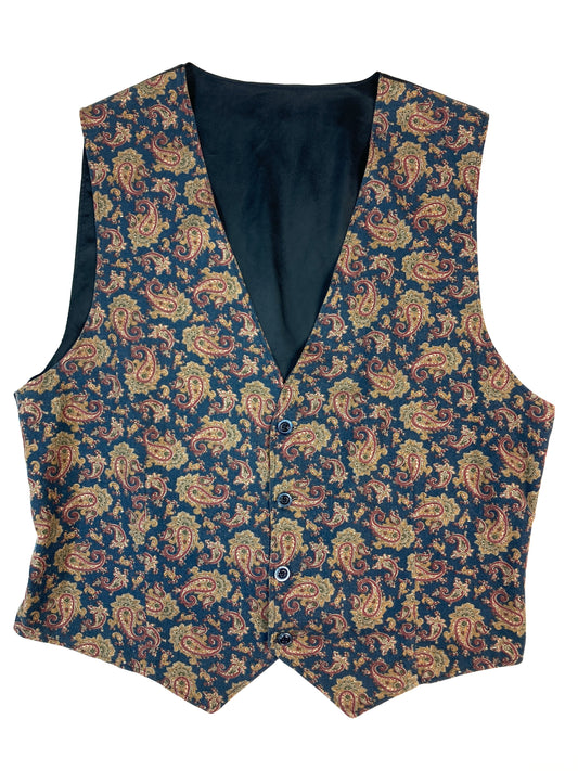 VINTAGE 1970 PAISLEY VEST