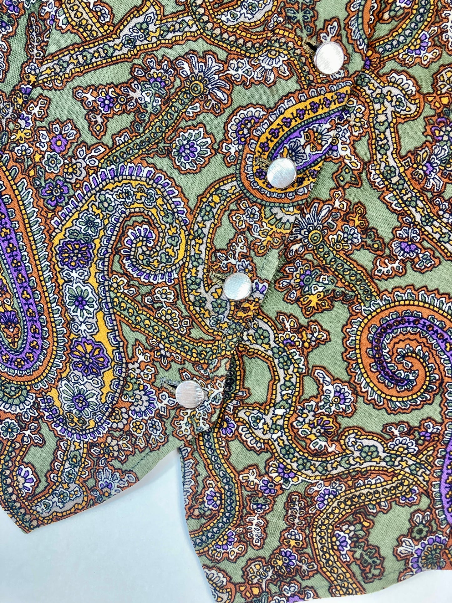 VINTAGE PAISLEY PSYCHEDELIC VEST