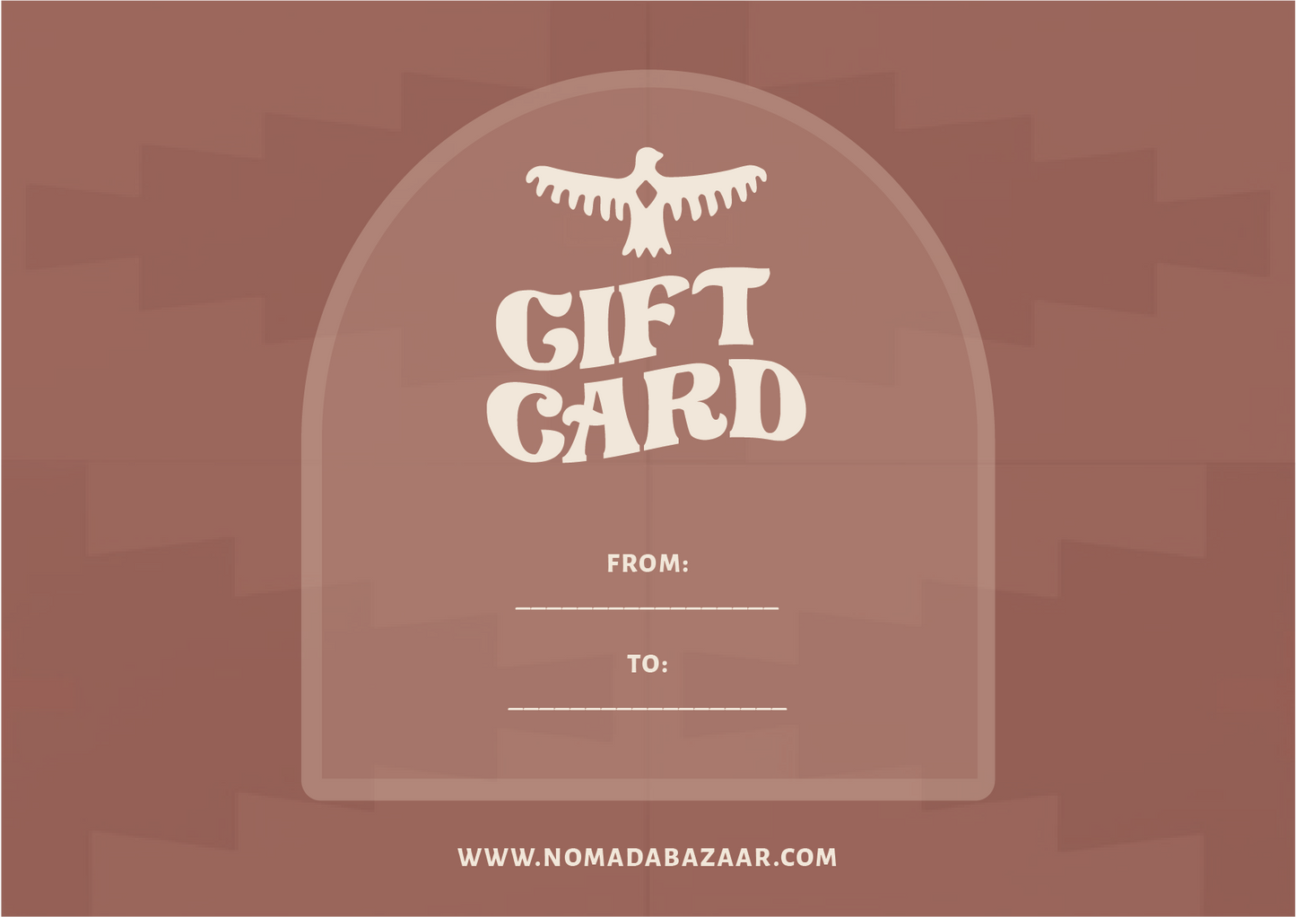 NOMADA BAZAAR GIFT CARD