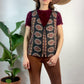 VINTAGE HANDMADE FOLKCORE PAISLEY VEST