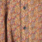 VINTAGE 90's DEADSTOCK SOFT FLANNEL PAISLEY LONG SLEEVE SHIRT